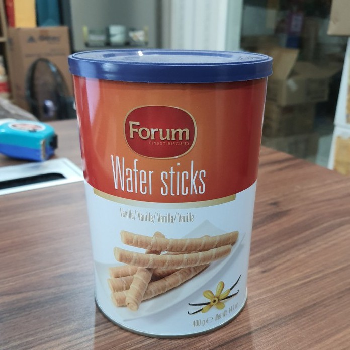 Bánh quế quy ngọt Forum Wafer Sticks Đức 400g