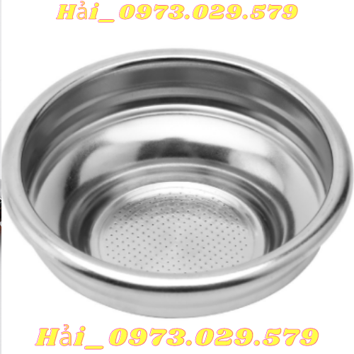 Chén lọc đôi, đơn 58mm máy pha cà phê/ giỏ lọc 58mm - phụ kiện & linh kiện máy pha cafe .