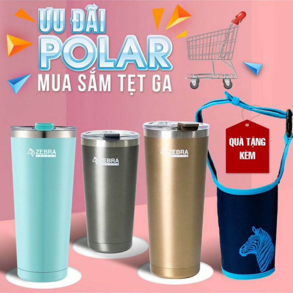 [HCM]Ly giữ nhiệt Polar 870ml