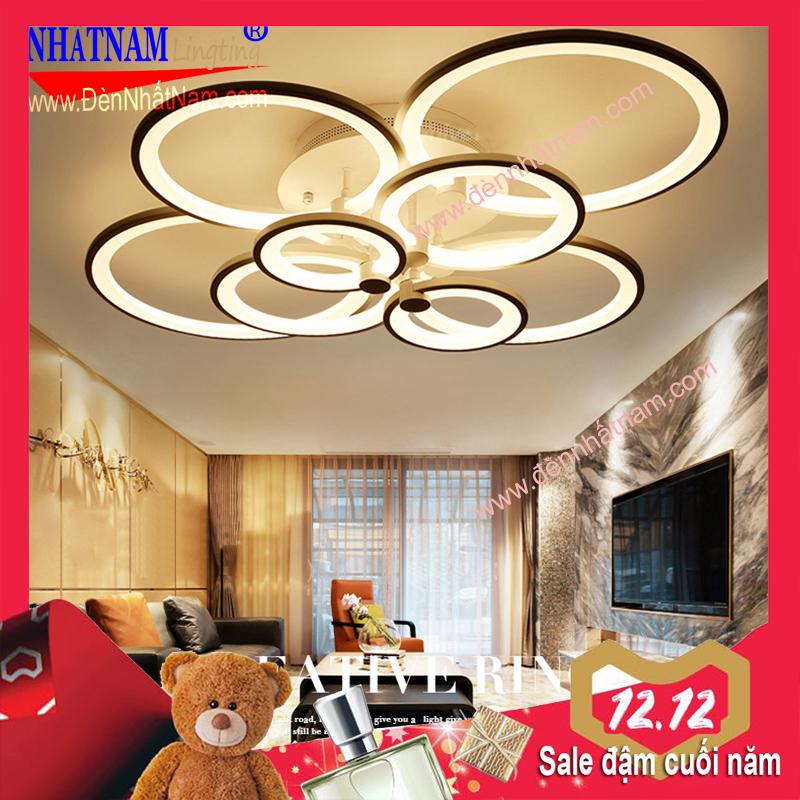 Đèn Mâm Hiện Đại V4 - 8 cánh