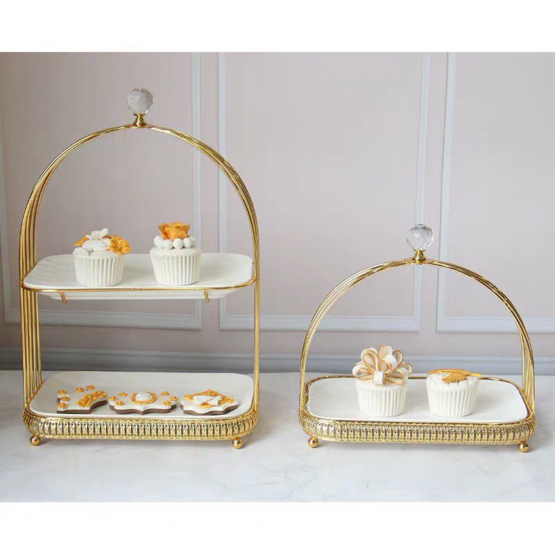 Khay bánh lồng chim trang trí tiệc teabreak