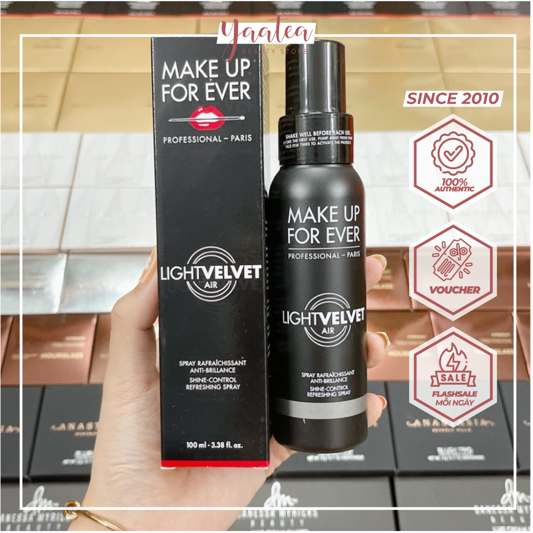 Xịt makeup cố định lớp trang điểm make up for ever mist & fix make up setting spray