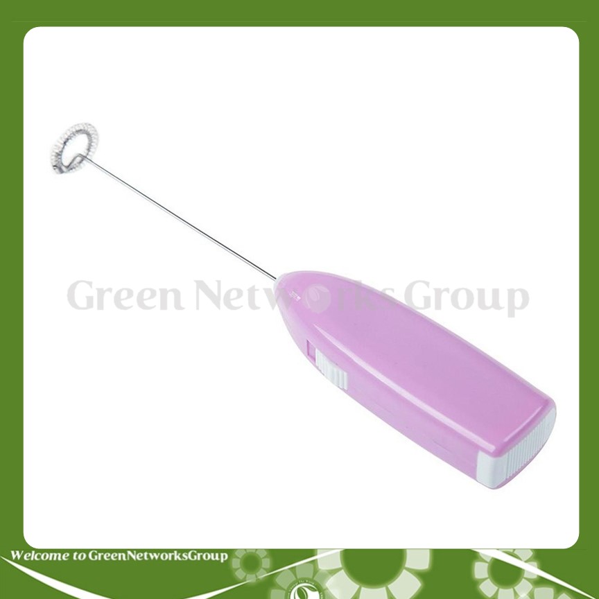 Máy Đánh Trứng Tạo Bọt Cafe Cầm Tay Mini Dùng Pin Greennetworks