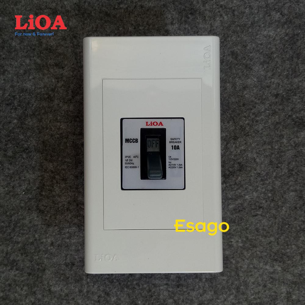 [HCM]Mặt chứa 1 cầu dao MCCB 2 cực - CB cóc