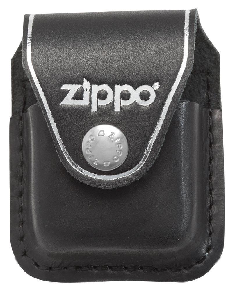 Bao Da Bật Lửa Zippo Chuyên Dụng Màu Đen