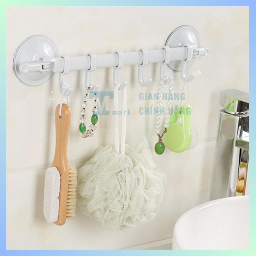 MÓC HÚT CHÂN KHÔNG 6 MÓC TREO TƯỜNG TMARK