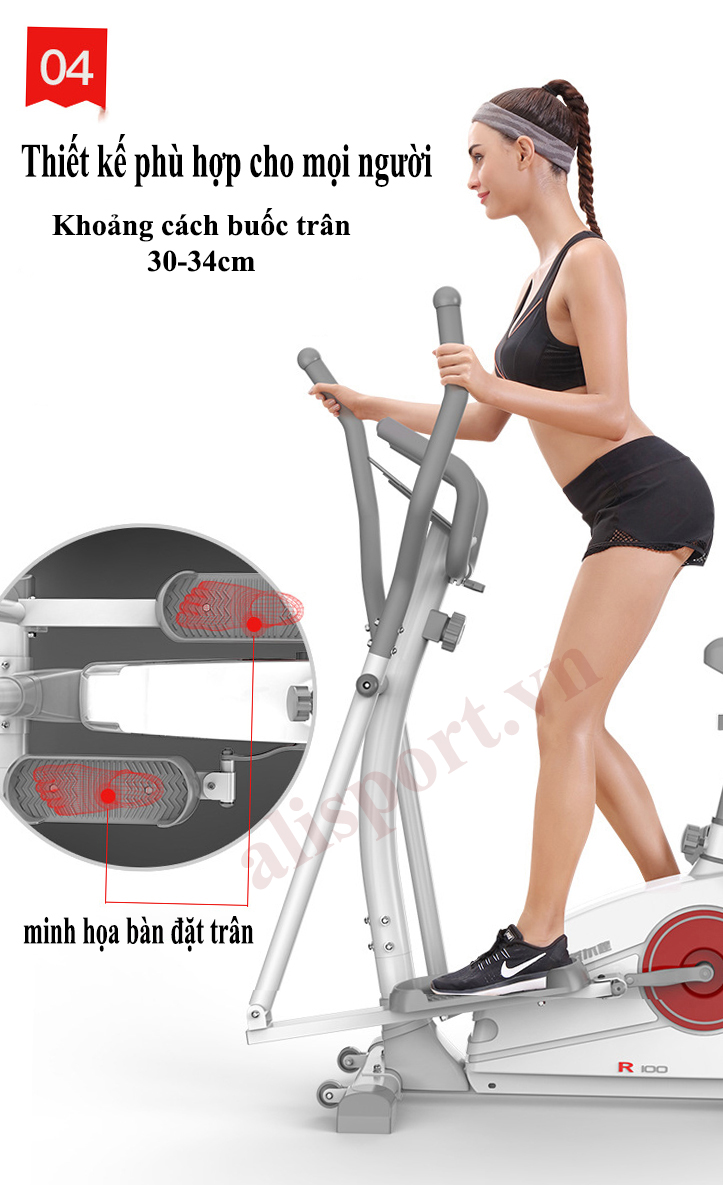 Máy đạp xe tập thể dục elip Phiên Bản Mới 2024, xe đạp tập thể dục gấp gọn, xe đạp trong nhà có đồng hồ nhịp tim, calo, quãng đường, thời gian