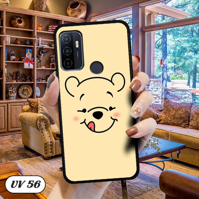 Ốp điện thoại OPPO A53 - lưng nhám viền dẻo