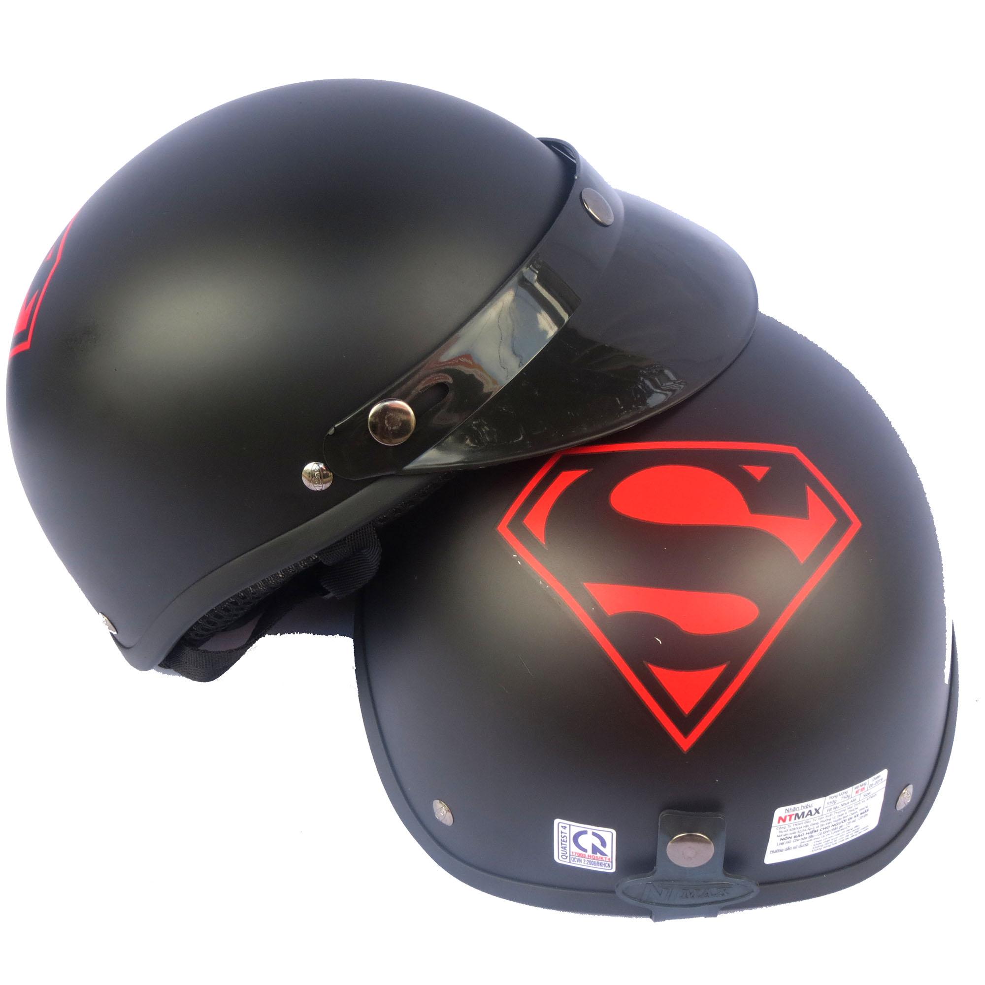 Mũ bảo hiểm NTMAX 1/2 superman