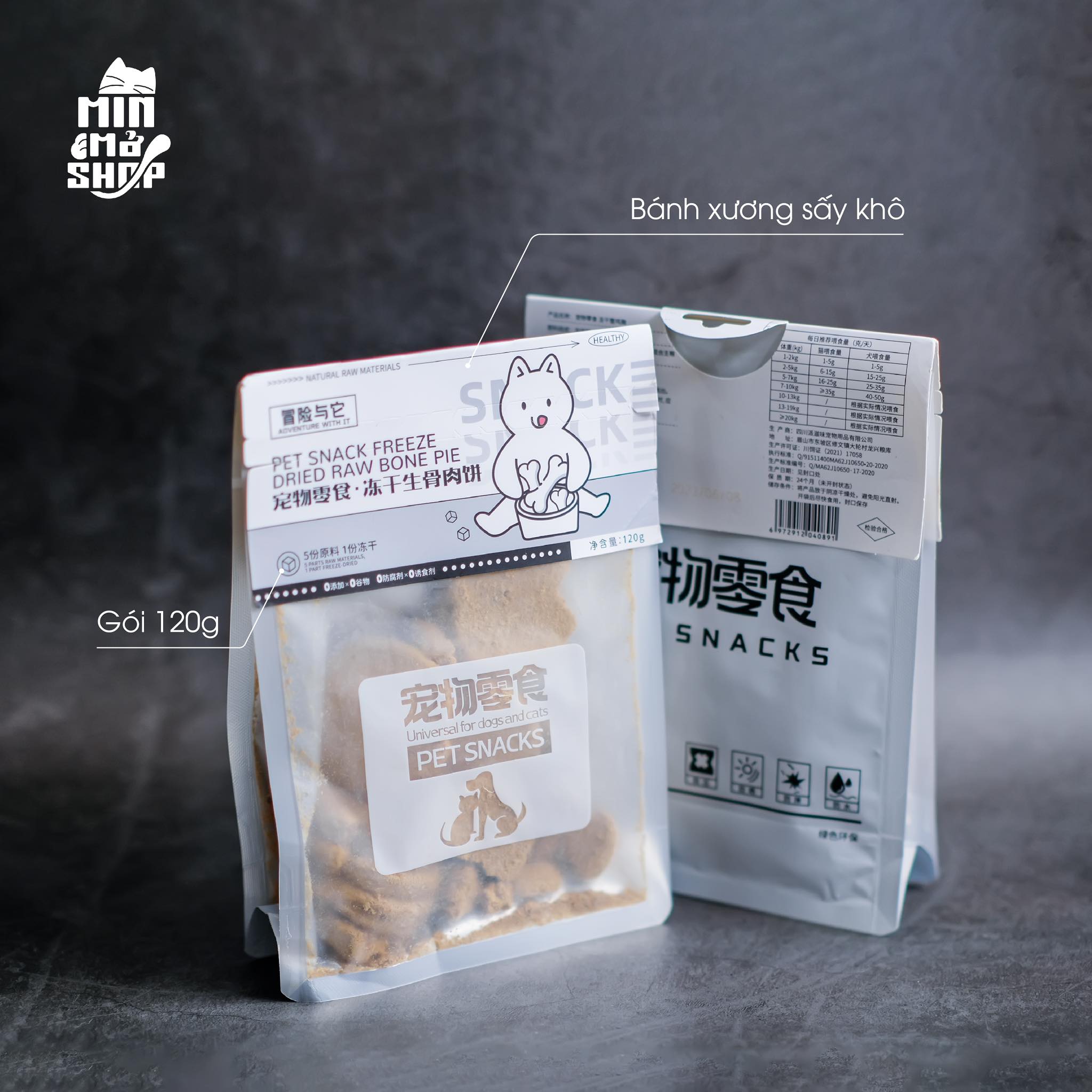 THỊT CÁ SẤY KHÔ CHO MÈO DẠNG TÚI ( SNACK CHO MÈO LOẠI 1 )