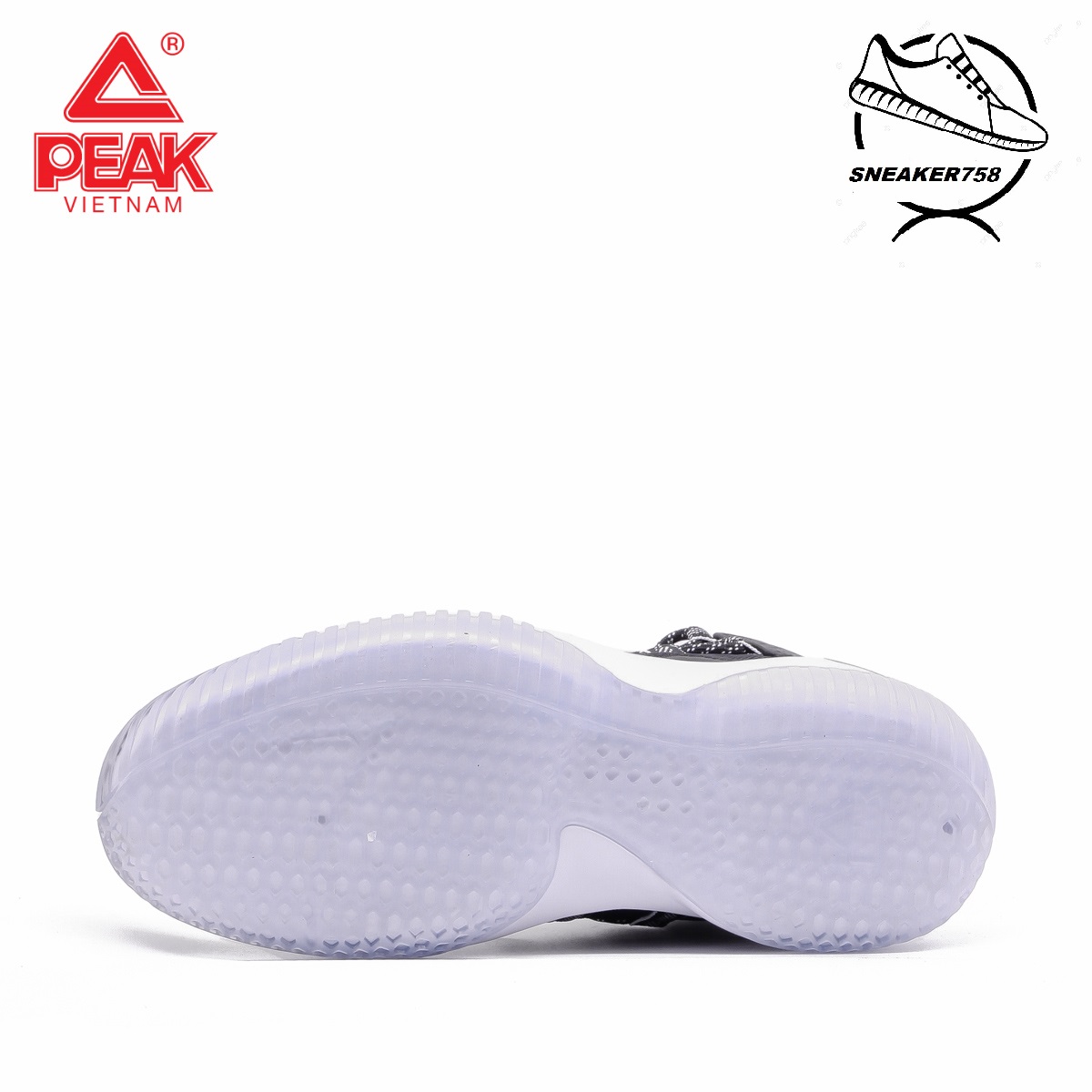 Giày PEAK Streetball Master DA830551 – Đen Trắng