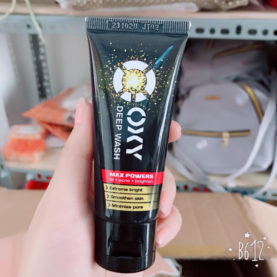 Sữa rửa mặt Oxy Deep Wash 100g