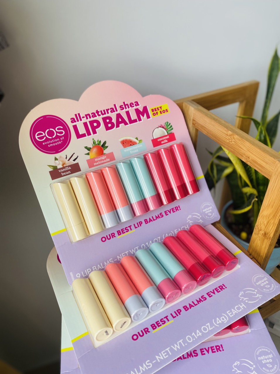 Son Dưỡng Môi Hữu Cơ EOS Lip Balm ( lẻ không hộp)