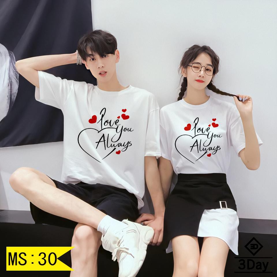 Áo Đôi Love Tình Nhân Yêu Thương