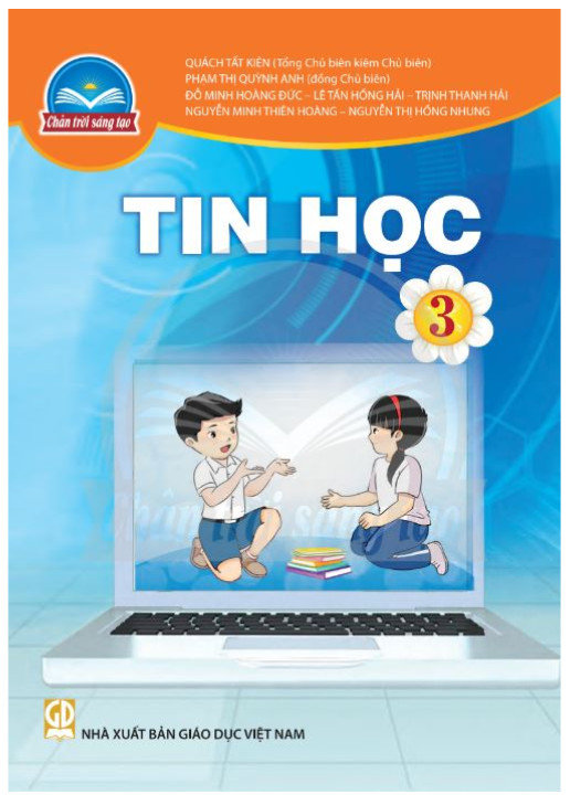 Tin học lớp 3 - bộ chân trời sáng tạo