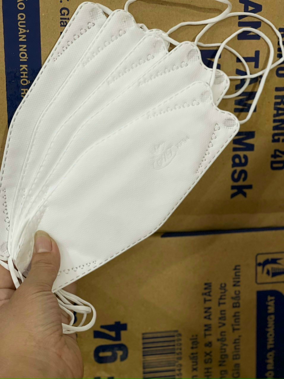 Combo 50 cái Khẩu trang KF94 AN TÂM MASK