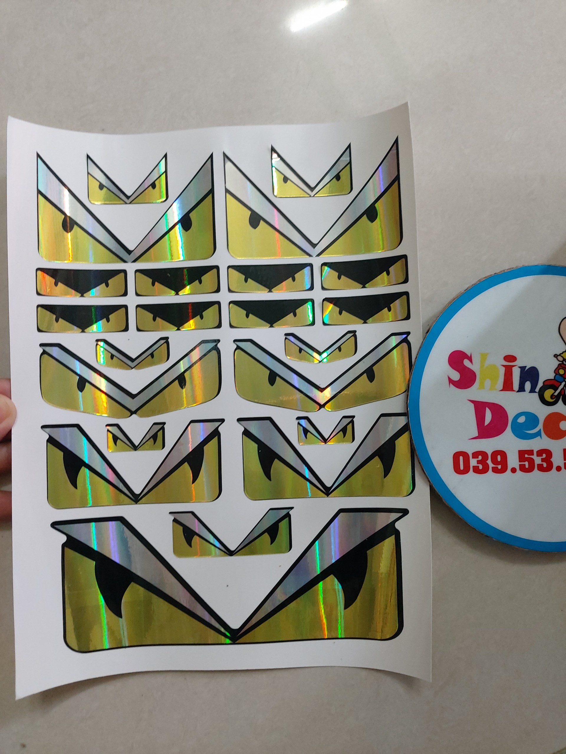 combo 23 logo mắt cú trọn bộ 18x25cm