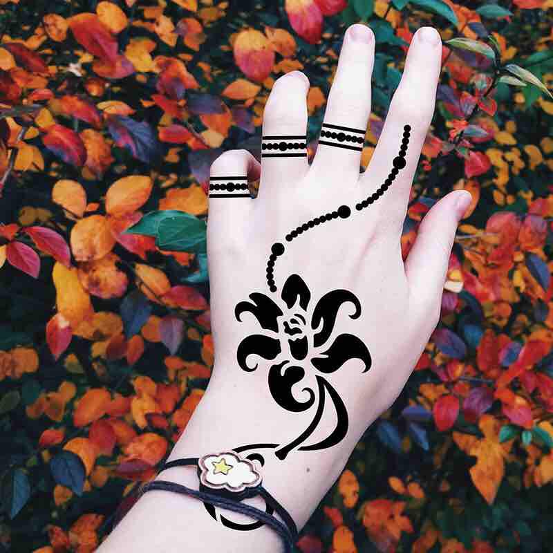 Mực xăm henna siêu đen Super Black