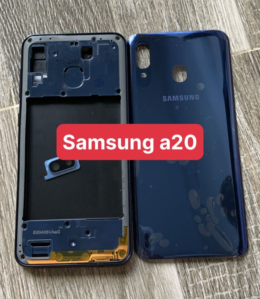 Bộ Vỏ + Sườn Samsung A20 Zin Hàng Cao Cấp
