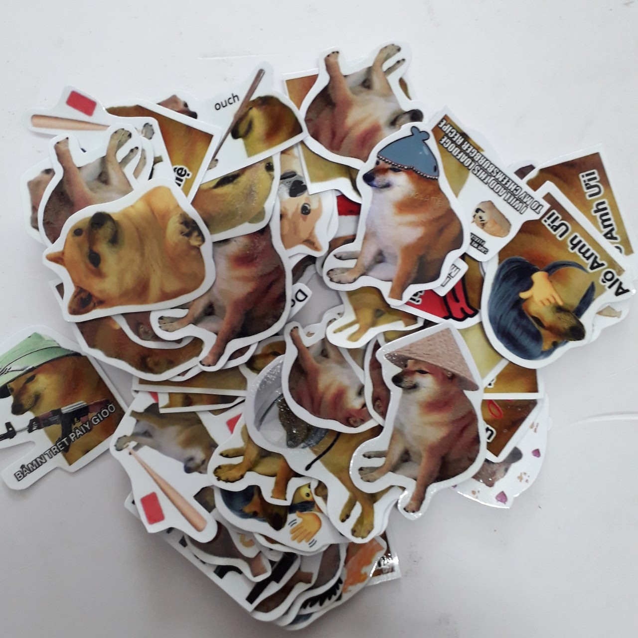 [HCM]Sticker/ Hình dán Cheems (Combo 20-50 hình dán random)
