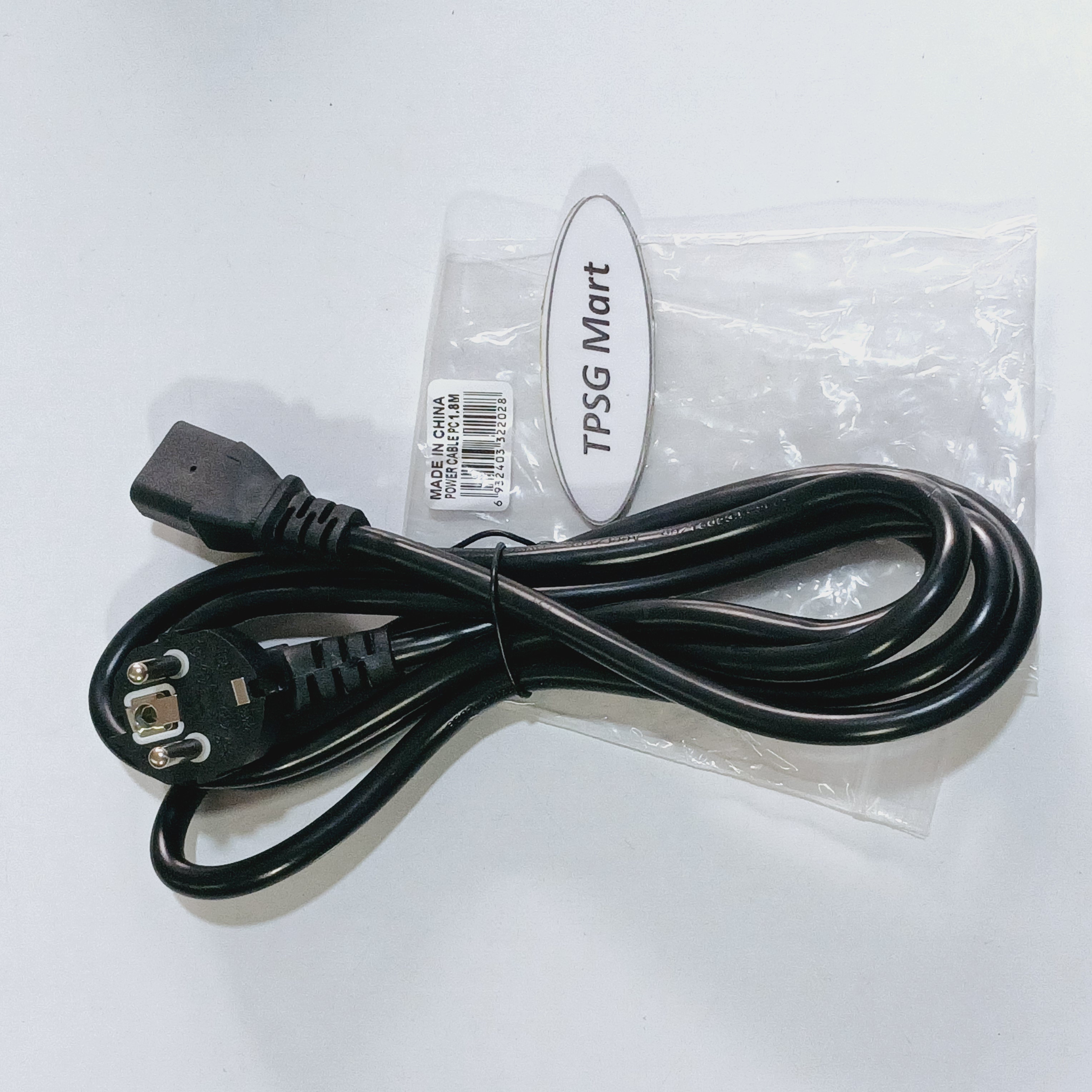 Dây nguồn máy tính bàn pc, dây nồi cơm điện / cáp dài 1.2m / dài 1.8m