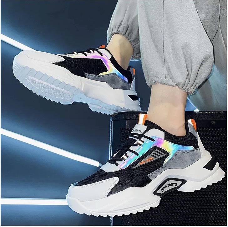 Giày nam sneaker Phản Quang Newpibuu siêu chất