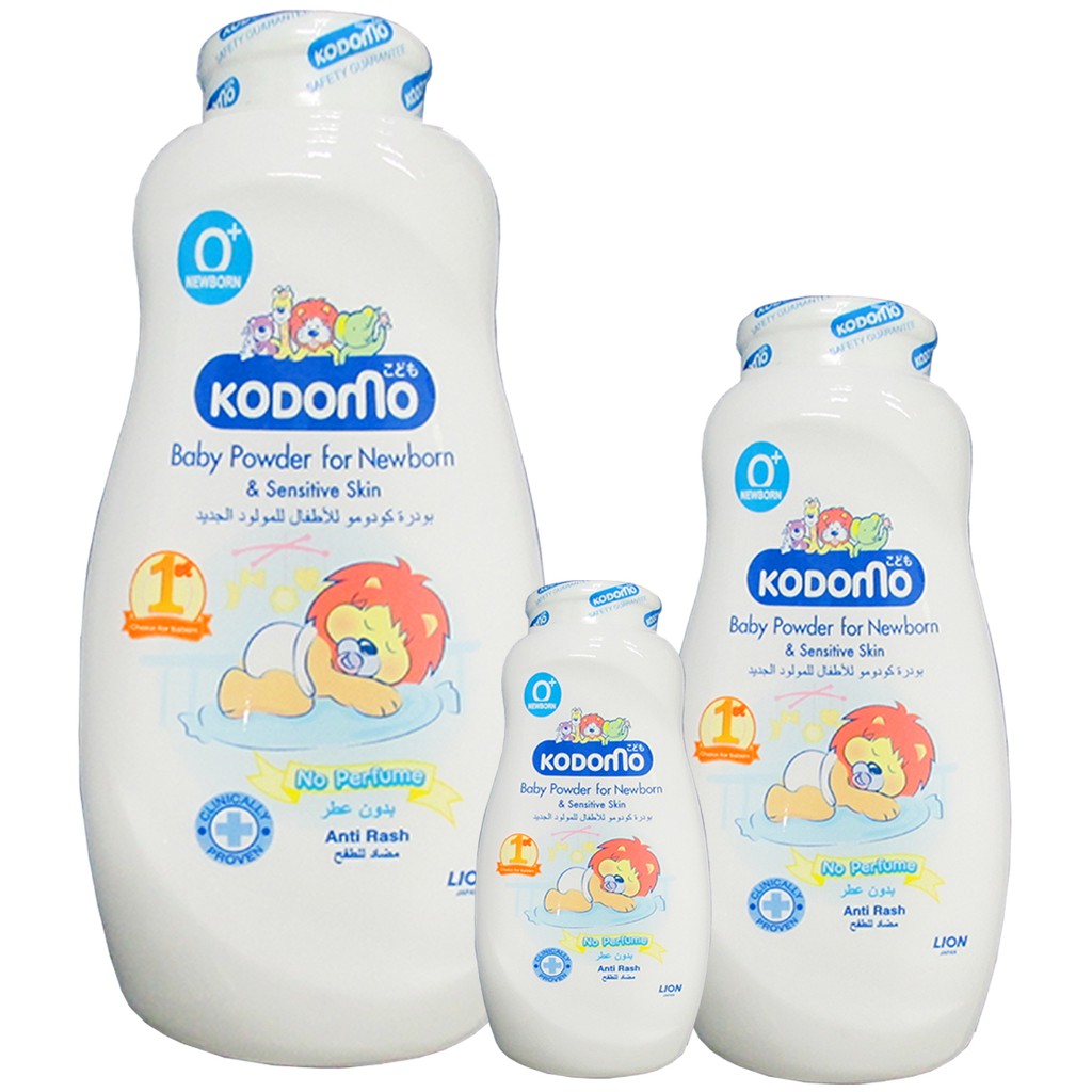Phấn rôm trẻ em Kodomo Newborn Sensitive Skin (dành cho da nhạy cảm)