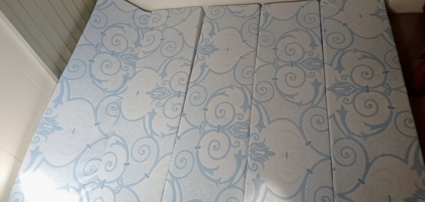 [HCM]Áo nệm gấp 5 vải gấm KT 1m6x2mx5cm