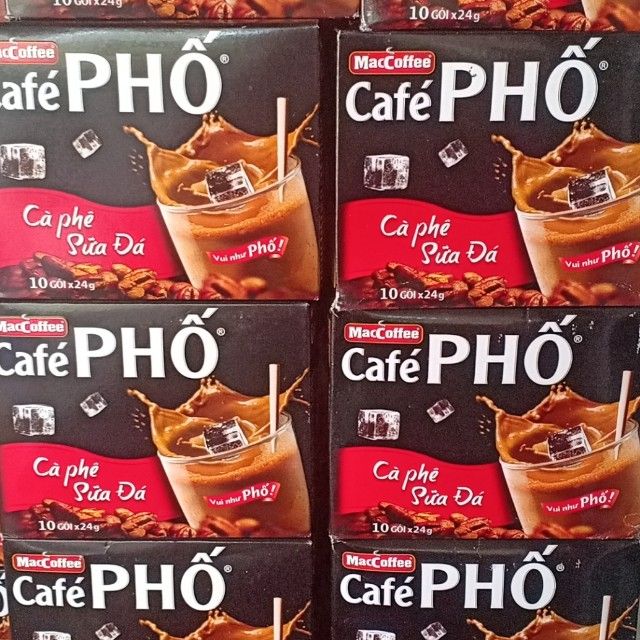 Cafe Sữa đá hộp 10 gói x 24g