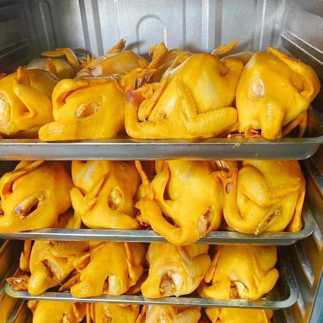 Gà ủ muối hoa tiêu thơm ngon, chắc thịt