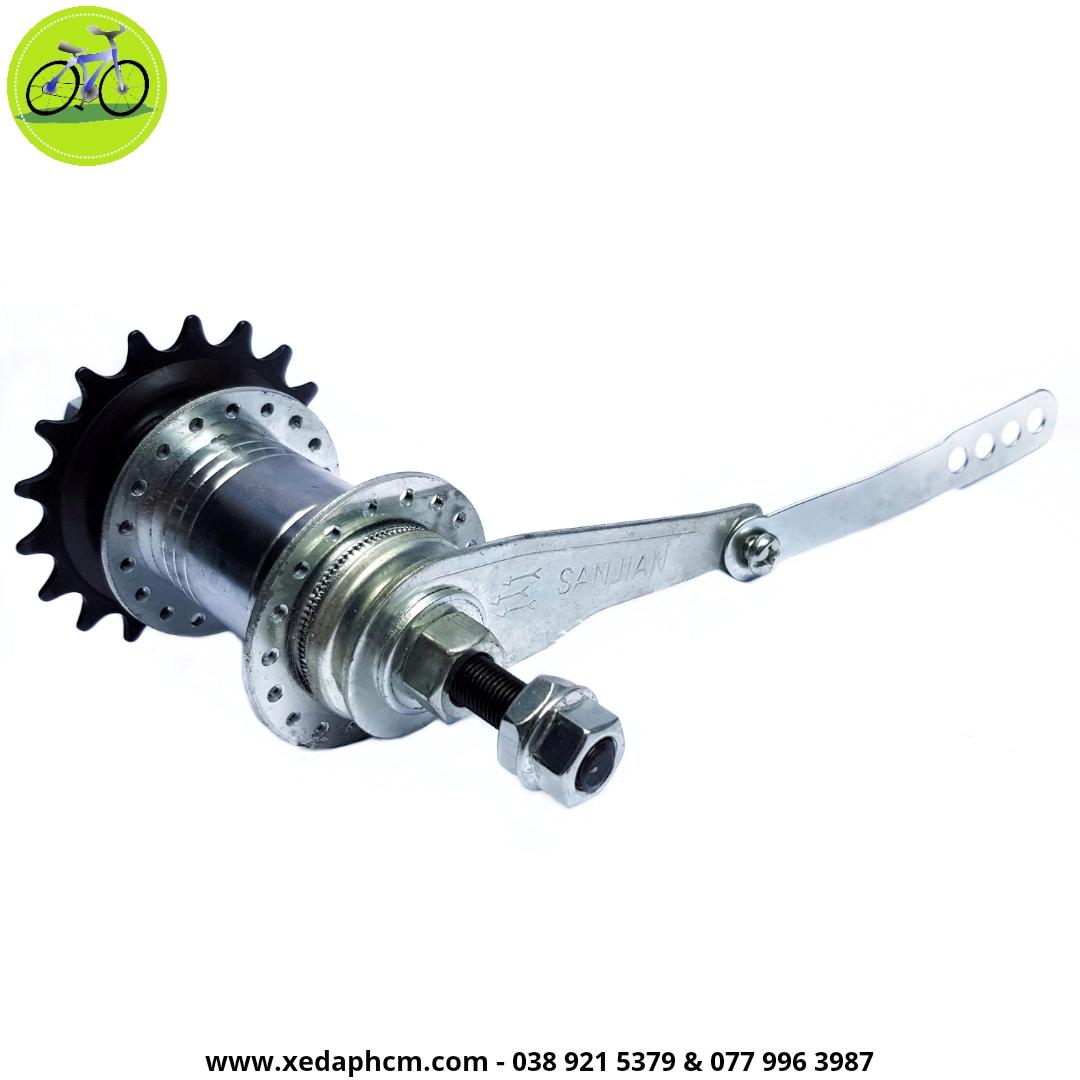 Đùm xe đạp sau single fixed gear 36 lỗ căm