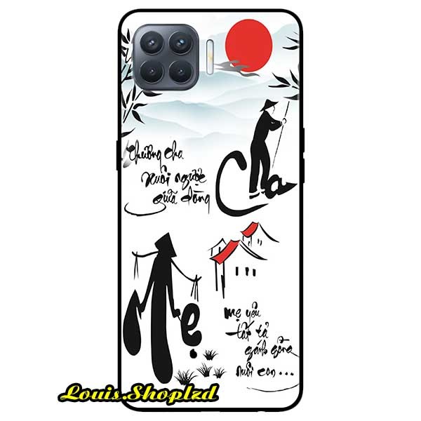 Ốp lưng dành cho oppo a93 - oppo f17 pro - thương cha mẹ