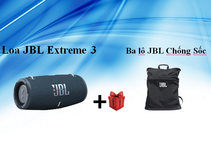 [HCM]Loa JBL Extreme 3 + Tặng Ba lô JBL Chống Sốc Chính Hãng