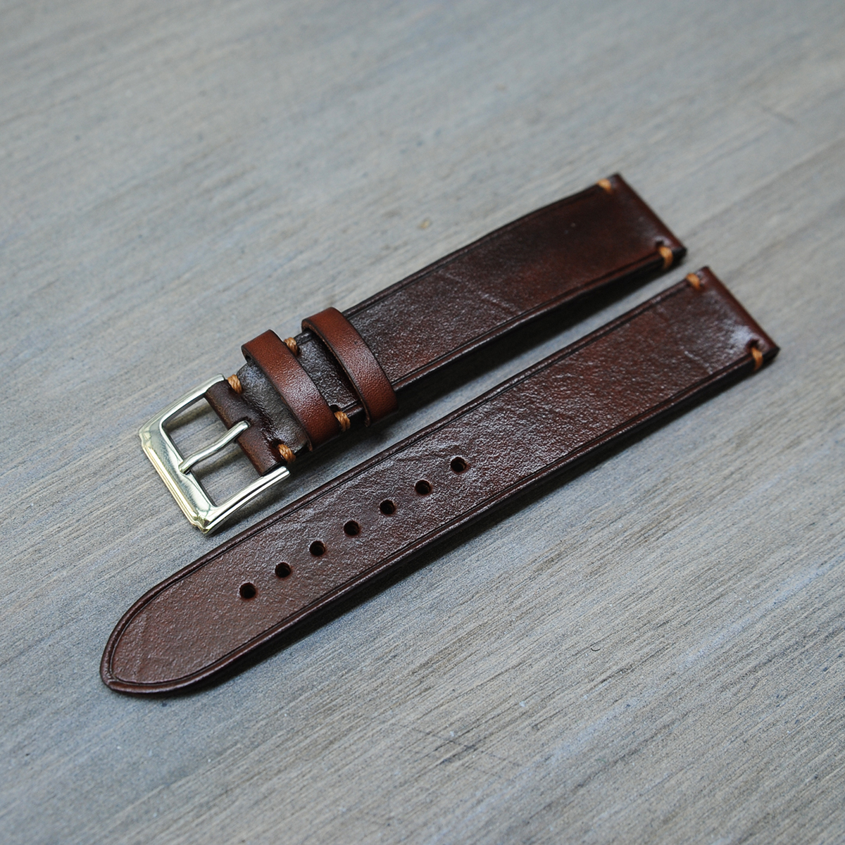 Dây đồng hồ da bò - đồ da handmade VI352