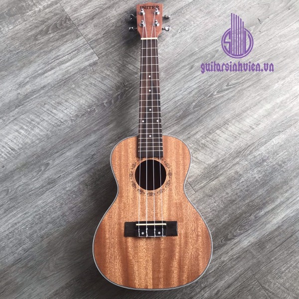 Đàn ukulele concert size 23 gỗ mahogany 3 lớp - Kèm bao da, sách, pick - Bảo hành 1 năm