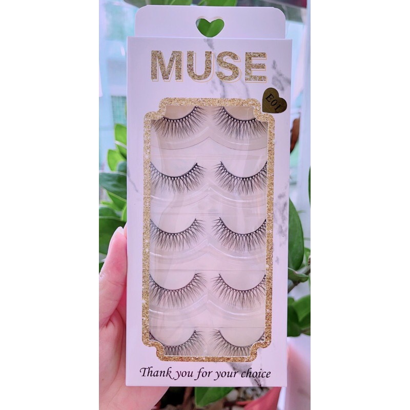 lông mi✘✈  Lông mi cao cấp Muse E010203040708091011