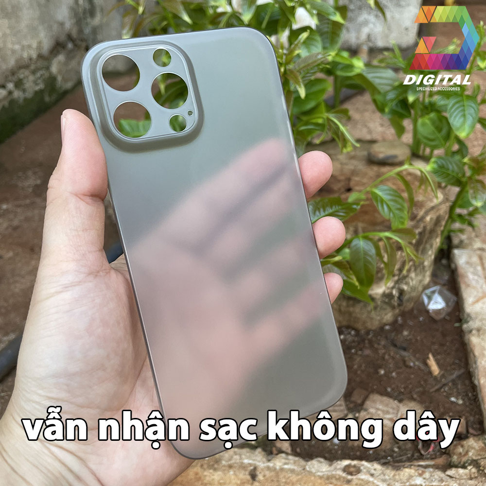 Combo 2 Ốp Lưng Trong Nhám Unibody iPhone 13 Pro Max Siêu Mỏng