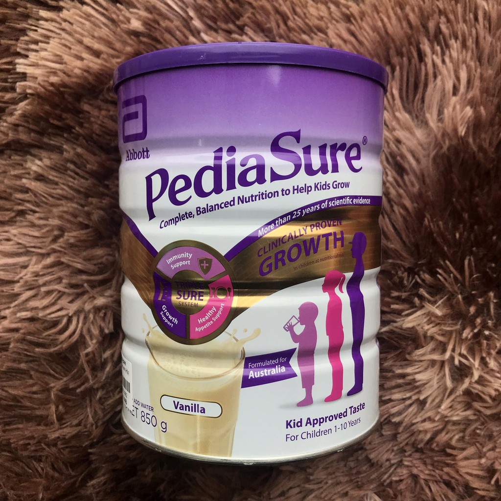 Sữa Pediasure Úc 850G 1-10 tuổi