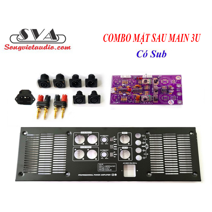 Combo of Main Back Panel, Input and Input Accessories