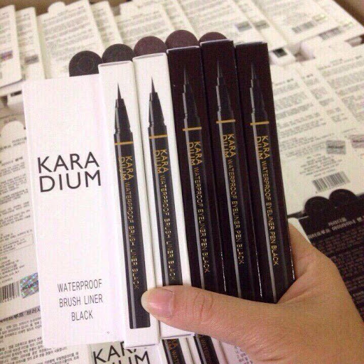 [HCM]Bút Kẻ Mắt Nước Karadium Waterproof Brush Liner Black