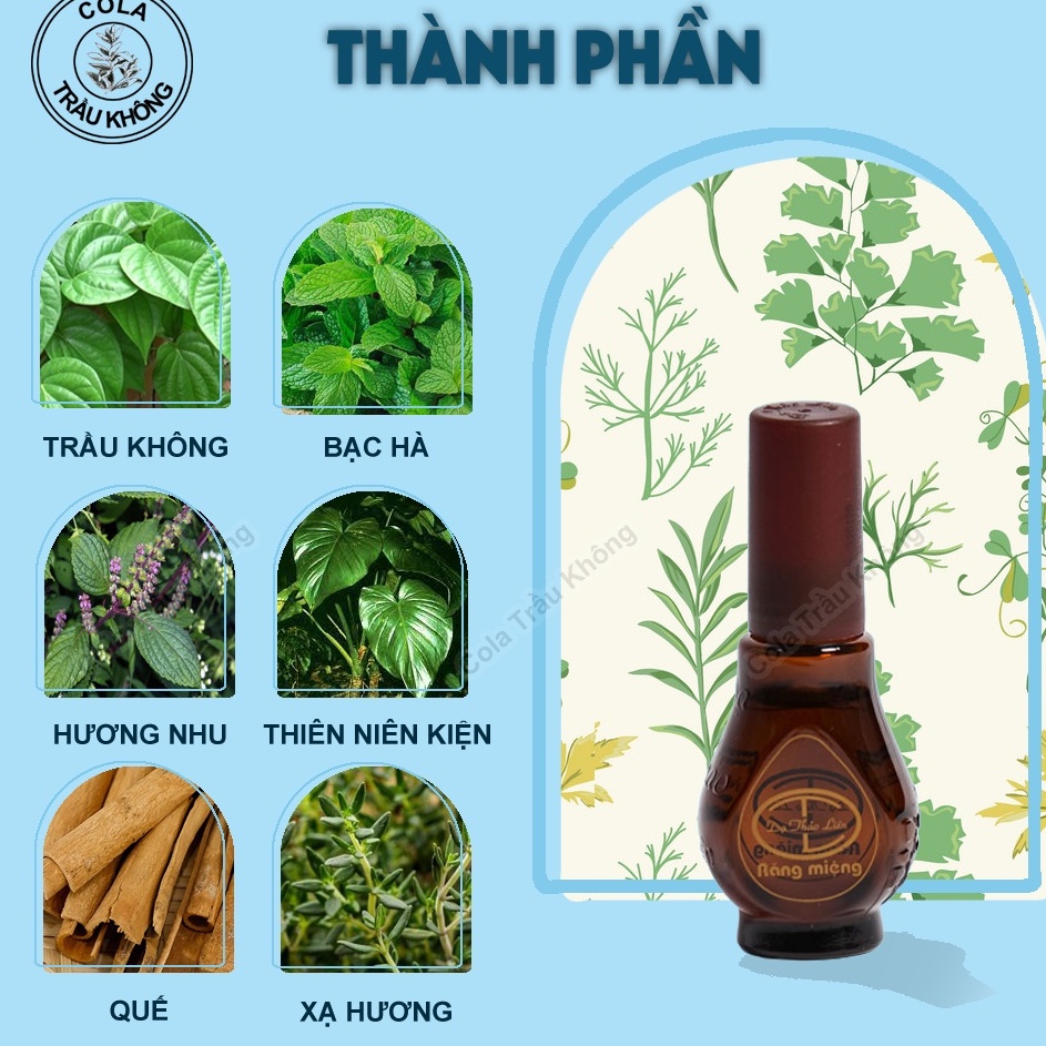 Tinh dầu răng miệng sâu răng hôi miệng Dạ Thảo Liên 20ml