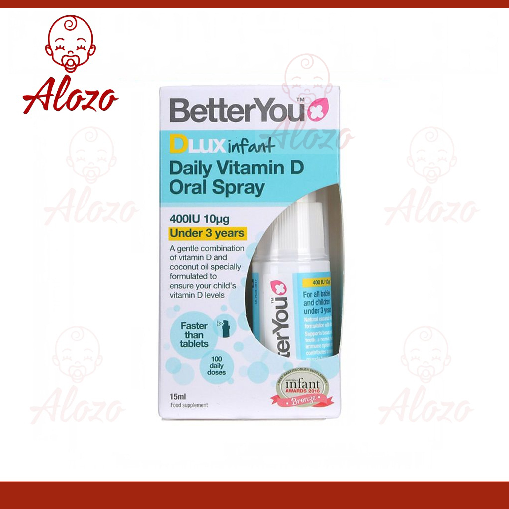 Vitamin D3 Dlux Xịt Anh 15ml