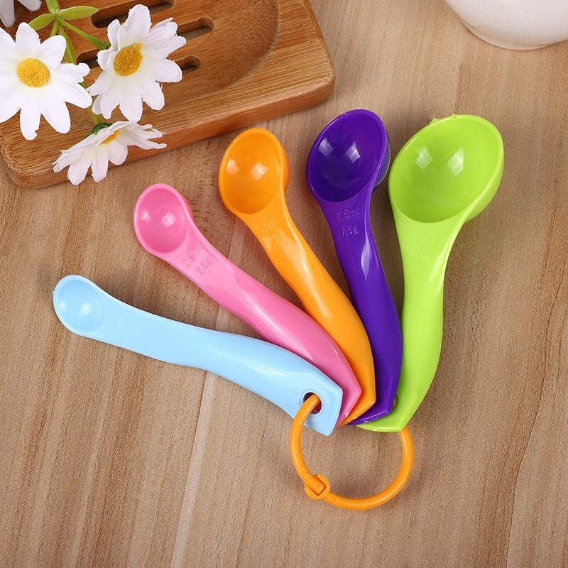 Sét 5 Thìa Đong Gia Vị  - Dahamart Siêu Thị Ăn Dặm