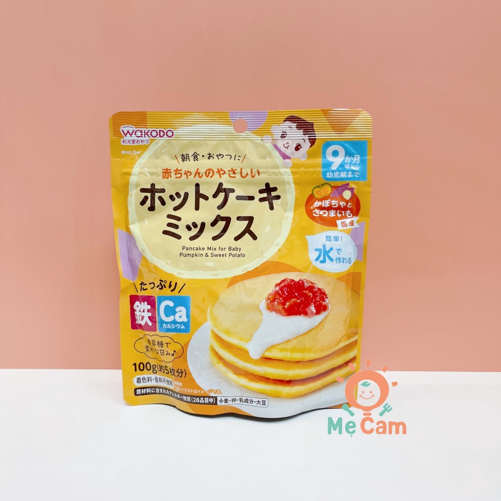 BỘT PANCAKE WAKODO cho bé từ 9 tháng