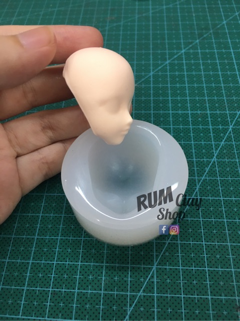 [R68] Khuôn Silicone Mặt Doll