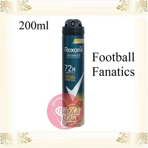 Xịt Khử Mùi Nam Rexona Men Football Fanatics 200ml