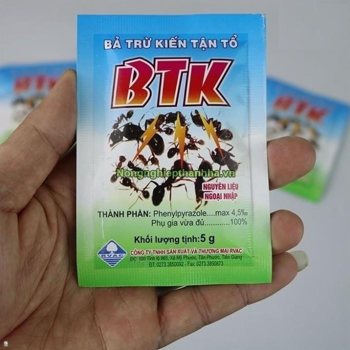 Thuốc diệt kiến btk hiệu quả - gói 5g