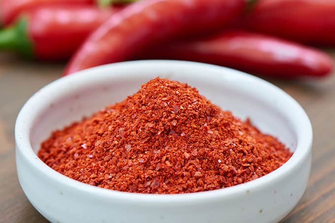 Ớt Bột giống Hàn Quốc Vảy 250g