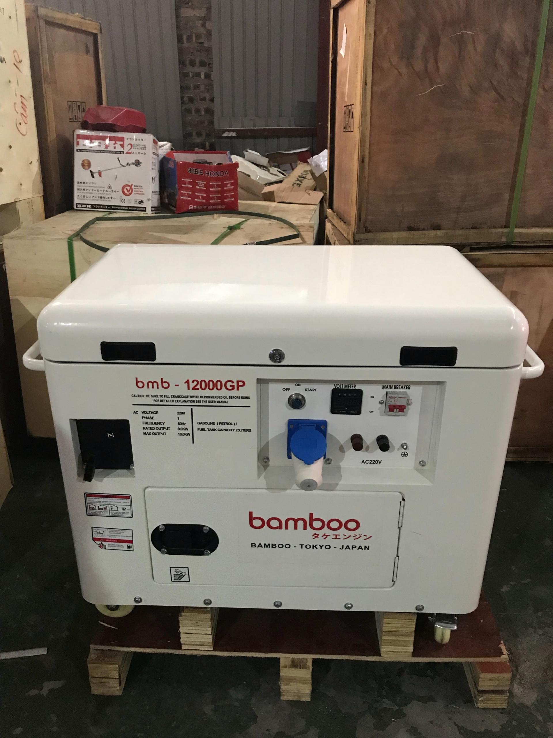 Máy Phát Điện Chạy Xăng 10kw Bamboo 12000GP