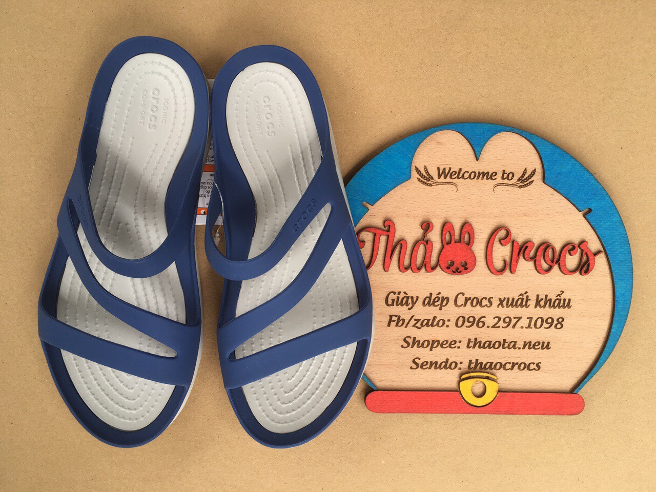 DÉP LÊ SWIFTWATER WAVE-CROCS- CHO NỮ
